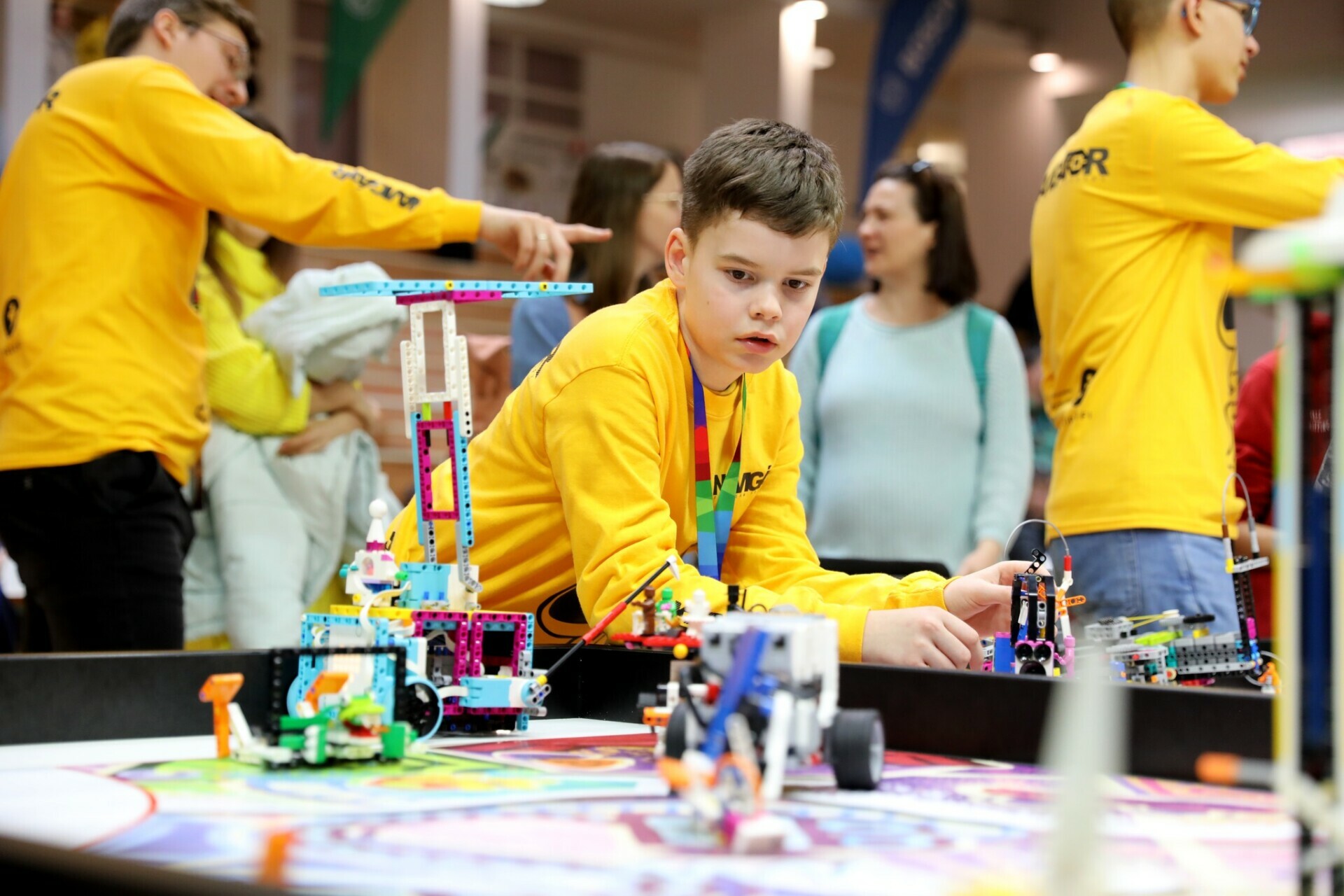 Az Infoklaszter Navigátor csapata a 2023/2024es FIRST LEGO League